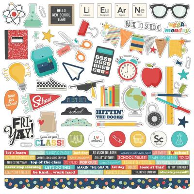 Simple Stories School Life - Cardstock Sticker